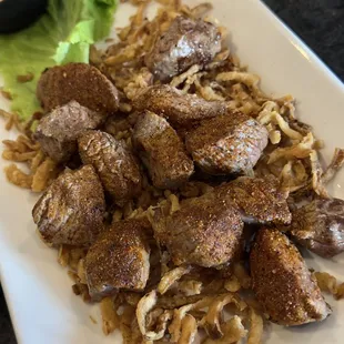 Steak Bites (medium-rare)