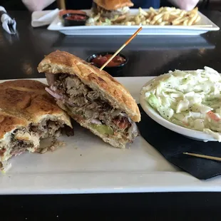 Cuban with coleslaw. Legit!