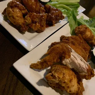 chicken wings, fried chicken wings, poultry, bbq chicken, chicken, chicken wings and fried chicken, food, bbq wings, fried chicken