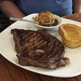 Ribeye (prime rib is dinner only)