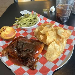 Quarter Chicken BBQ Dinner