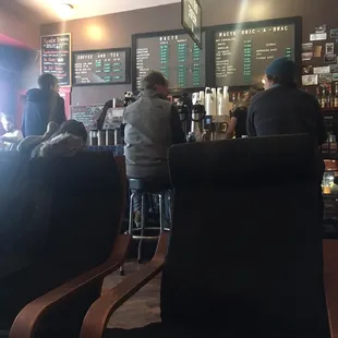 Great ambiance, and not a bad place to wait for a table at the Nucleus