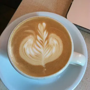 Lattes here are always great!!