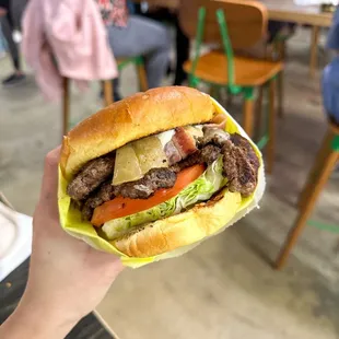 RAD Bacon Truffle Burger