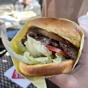 RAD Bacon Truffle Burger