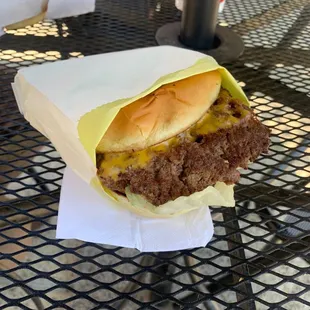 Getting ready to crush a RAD Burger