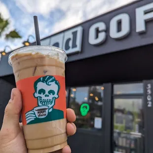 Lavender Vanilla cold brew