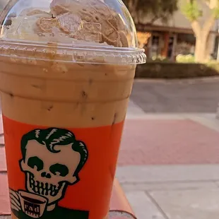 Gingerbread Iced Latte