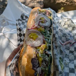 Sunbeam, sub mushrooms and ranch