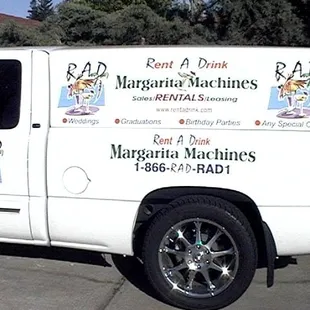 You'll recognize our truck!