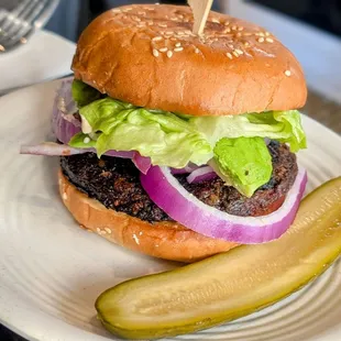 Wildseed Burger swapped with raw onion