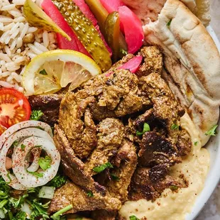 Chicken Shawarma Plate