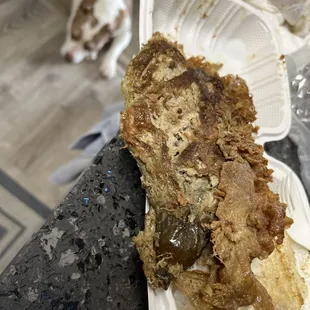 Eggplant torta and featuring my dog Leina.