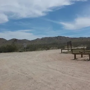 View from the parking lot