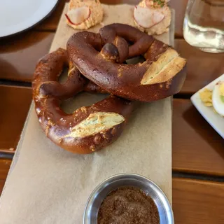 Pretzel with Obatzda
