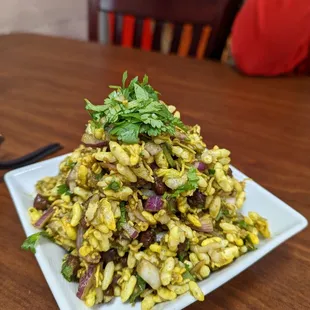 Bhel (came along with Thali)
