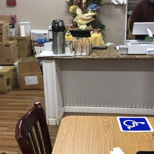 a man in the kitchen