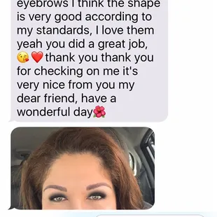 Love to get this kind of messages! Thank you my dear you made my morning!