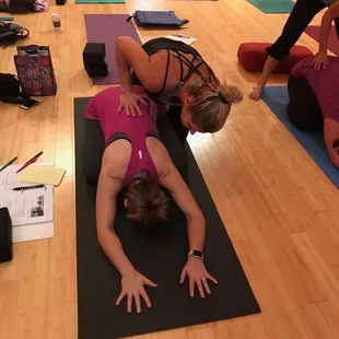 We offer our own yoga teacher training program for students interested in deepening their practice, or becoming a yoga instructor.