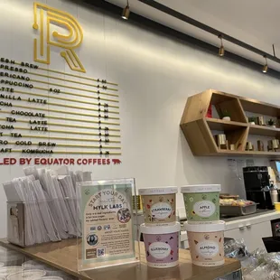 Belly up to the coffee bar....