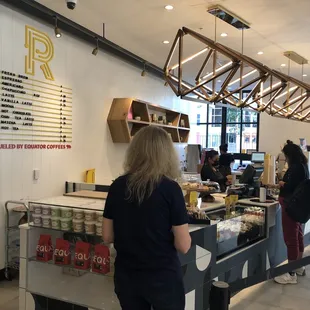 The line starts here.