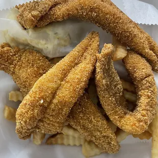 Fries not season this meal was $19.00