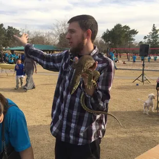 So much fun having Radical Reptile Fun at Jonathon's Walk last weekend!