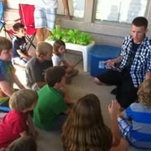 Teaching kids about reptiles