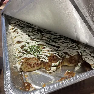 a partially eaten pizza