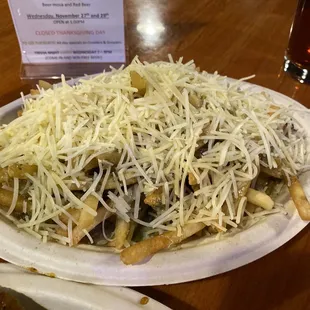 Parmesan garlic sage fries