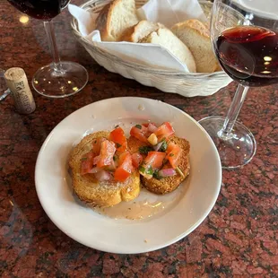 Bruschetta On Crostini
