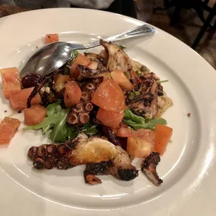 Grilled octopus