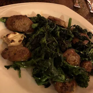 Broccoli Rabe With Sausages