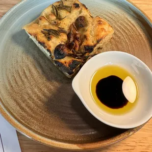 Rosemary &amp; Garlic Confit Focaccia