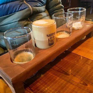 The espresso classic coffee flight