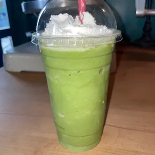 March matcha madness smoothie