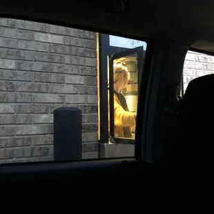Drive through service