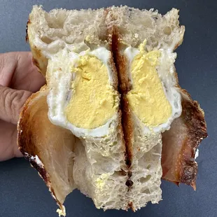 Bacon Egg and Cheese Focaccia