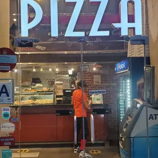 Front facade of restaurant