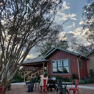 Front side of the house