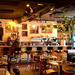 Front room, facing the counter.