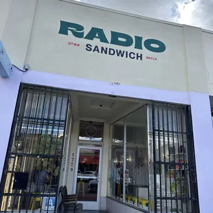 Outside Radio Sandwich