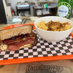 Your choice of 1/2 of one of our signature sandwiches and side! 
*some sandwiches excluded