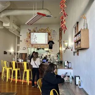 Inside
