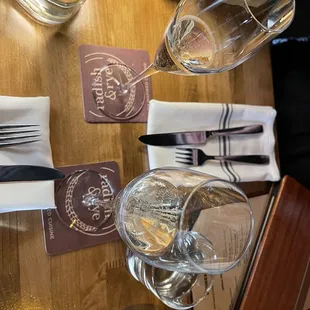 Complimentary champagne for anniversary! Totally unexpected.