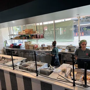 Inside bar area