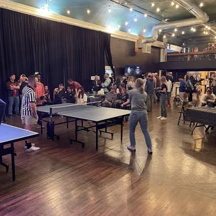 First Radnor Ping Pong Tournament.