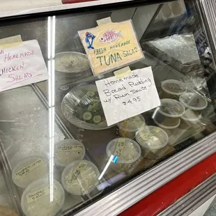 Tuna Salad, Bread Pudding