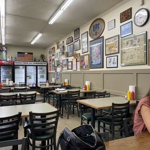 a woman sitting at a table