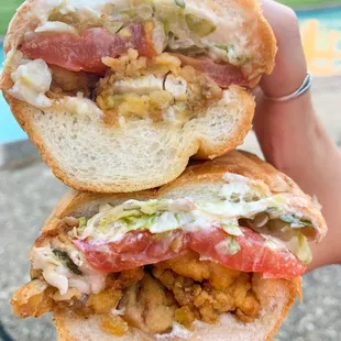 oyster poboy